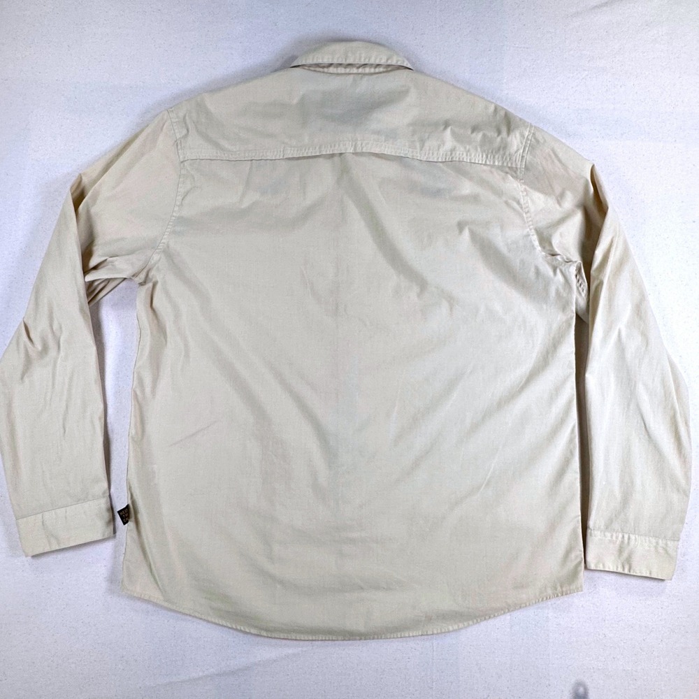 Howler Brothers Gaucho Snapshirt Mens L Tan Rooster Embroidered Western Snap - Picture 3 of 16